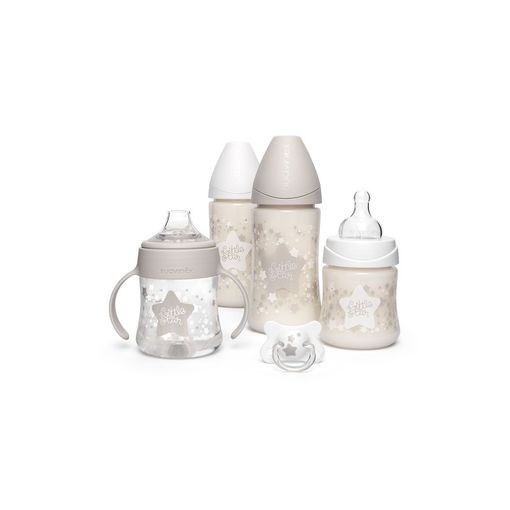 Conjunto de biberões Suavinex 3 em 1 (0-4 meses) Suavinex - Conjuntos de presente para bebê - biberões, suavinex, 3 em 1, 0-4 meses