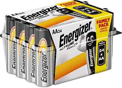 Pilhas Não Recarregáveis ENERGIZER Alkaline Power Energizer - Baterias de uso geral - alcalino, 1,5v, cilíndrico, 24 pilhas