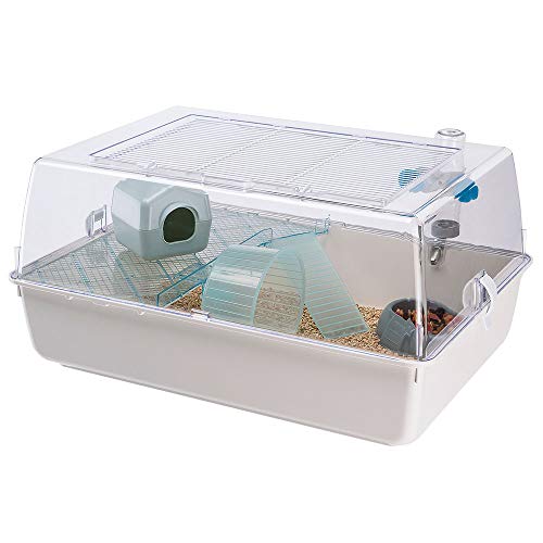 Gaiola para Hamsters FERPLAST Mini Dunas Branco FERPLAST - Habitats e gaiolas para pequenos animais - gaiola, hamsters, mini dunas, branco
