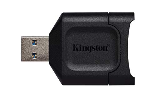 Leitor de Cartões Kingston Technology MobileLite Plus USB 3.0 Type-A Preto Kingston - Leitores de cartão de memória - 1 tb, usb 3.0, microsd, preto