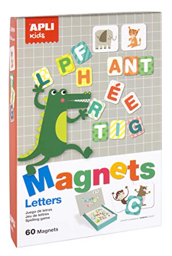 Jogo Educativo APLI Animais Letras Magnéticas (Idade Mínima: 3) Apli kids - Fabricação - educativo, animais, magnéticas, idade mínima: 3