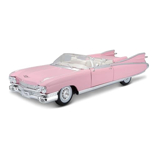 Carro de Brincar MAISTO Cadillac Eldorado Biarritz 1959 (Idade Mínima: 3 - Rosa) Maisto - Modelos em escala - rosa, 1:18, 3 anos, metal