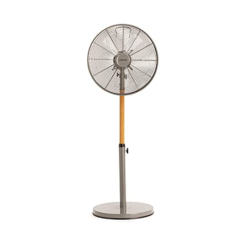 Ventoinha de Pé CREATE WOOD (3 Velocidades - 50 W) IKOHS - Ventiladores - 3 velocidades, 50 W, auto-off, oscilação
