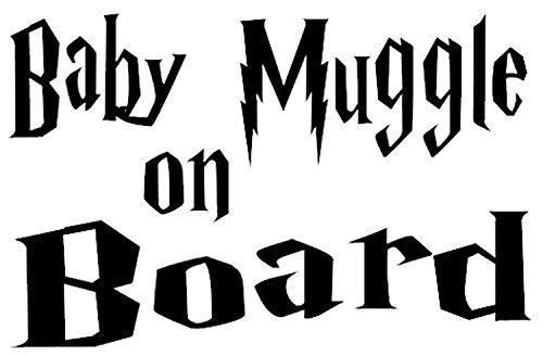 Autocolante NIA ART Baby Muggle On Board Nia Art - Papel de parede - autocolante, nia art, baby, muggle, on board