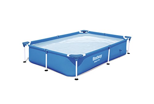 Piscina Tubular BESTWAY Steel Pro (Azul - 396x79 cm) Bestway - Brinquedos - tubular, 396x79 cm, azul