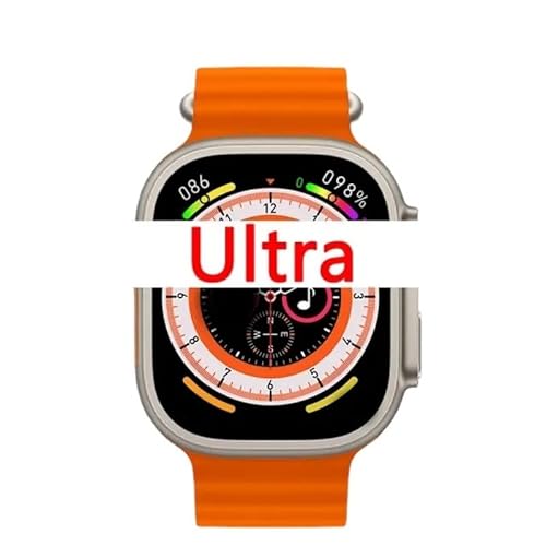 Smartwatch DEJJYYYZ Hk8 Pro Max Ultra Gen 2 Amoled 2.13'' Orange DEJJYYYZ - Óculos inteligentes - smartwatch, bluetooth 5.2, amoled, 380 mAh