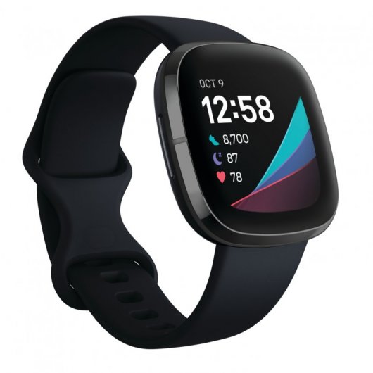 Relógio Desportivo FITBIT Sense (Bluetooth - Até 6 dias de autonomia - Preto) Fitbit - Óculos inteligentes - bluetooth, 6 dias, autonomia, preto