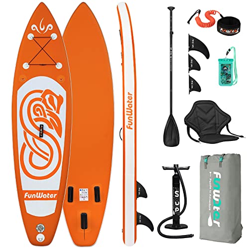 Tábuas de surf infláveis FUNWATER (90x40cm) FunWater - Náutica e esportes aquáticos - inflável, 90x40cm
