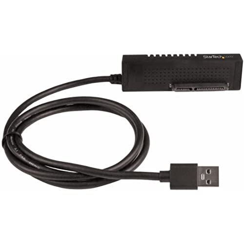 Cabo de Dados STARTECH (SATA - USB A - Preto) STARTECH.COM - Unidades de controle de energia - sata, usb a, preto
