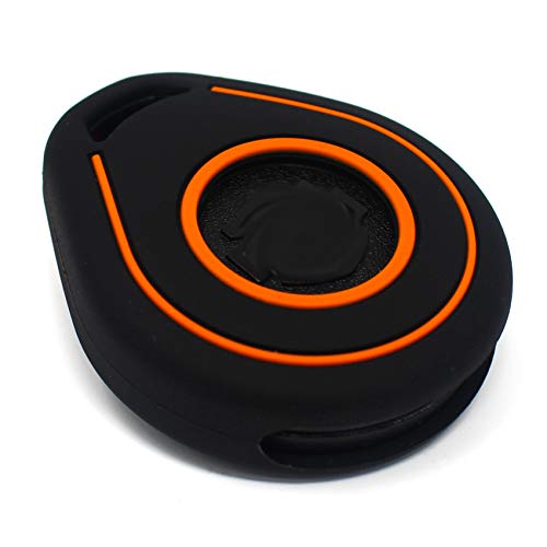 Capa para Chaves de Moto HAB Silicone Preto e Laranja Finest-Folia - Porta-chaves - silicone, preto, laranja