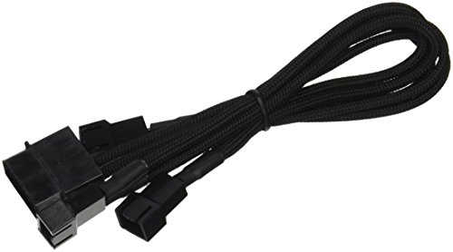 Cabo de Alimentação BITFENIX (ATX - 20 cm - Preto) BitFenix - Cabos de sistema e alimentação - 20 cm, sata, preto, molex