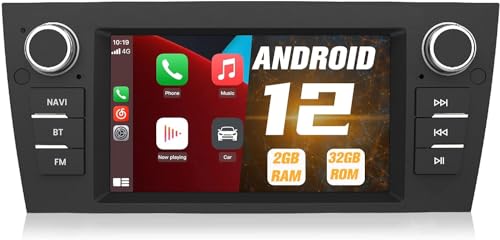 Autorrádio Android 12.0 com Ecrã Táctil 7'' para BMW Série 3 E90/E91/E92/E93 AWESAFE - Aparelhos de áudio e vídeo para veículos e sistemas de painel - android, ecrã tátil, 7 polegadas, bmw s3