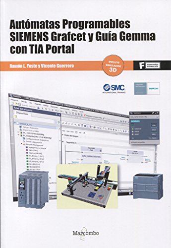 Automação de Programação Siemens Grafcet e Guia Gemma com TIA Portal Marcombo - Livros - programação, simulator 3d, prático, automatização