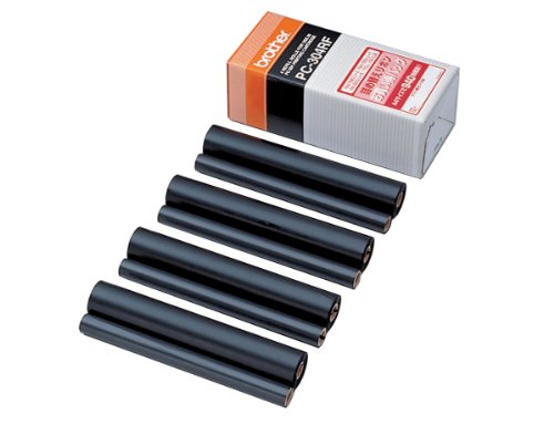 Recambio 4 bobinas BROTHER PC304RF para Brother MFC/FAX Brother - Peças de reposição para impressoras, copiadoras e máquinas de fax - brother, pc304rf, faxes, 4 bobinas, preto