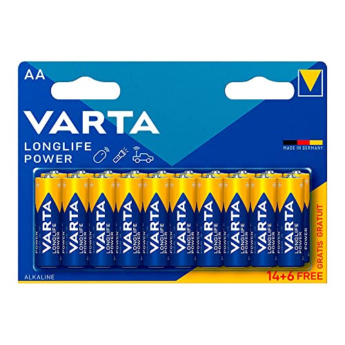 Pilhas Não Recarregáveis VARTA High Energy Blister Varta - Baterias - pilhas não recarregáveis, varta high energy, blister 20 unidades, alta energia