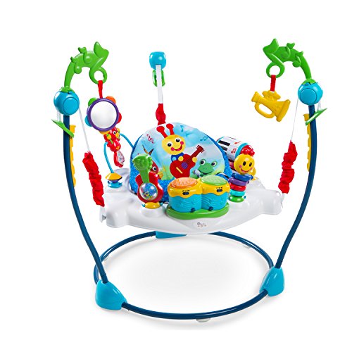 Jogo Didático Baby Einstein 3 em 1 (Idade Mínima Recomendada: 4 meses) BABY EINSTEIN - Saltadores e baloiços para bebés - musical, sensorial, 3 em 1, 4 meses