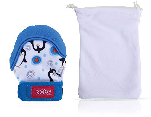 Escova de Dentes Infantil NUBY Silicone Azul Nuby - Chupetas e mordedores - infantil, silicone, azul