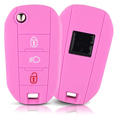Capa para Chave de Carro PEUGEOT 3BKB-B (Peugeot) ASARAH - Computadores - peugeot, silicone, proteção, preto