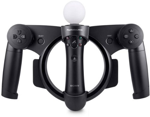 Comando PS3 SONY Move Racing Wheel (Wireless) Sony - Controladores de jogo - wireless, condução, drifting, controle superior