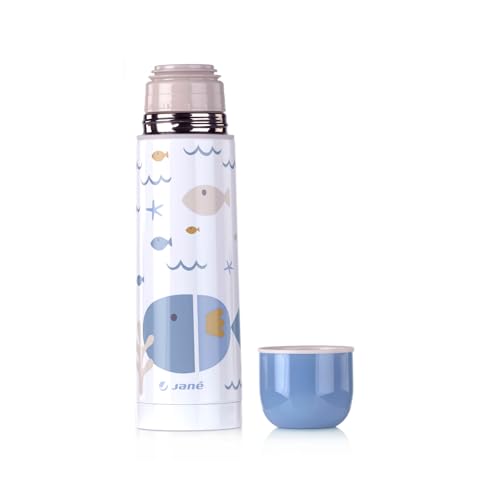 Garrafa Térmica JANÉ (Azul - Aço Inoxidável) Jané - Porta-alimentos e bebidas - azul, aço inoxidável