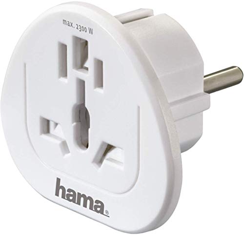 Adaptador de energia HAMA 00118393 Branco Hama - Computadores - tipo f, universal, branco