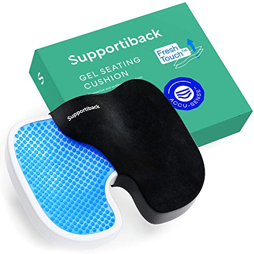 Almofada Térmica ORTOPÉDICA GEL (Gel) SUPPORTIBACK - Almofadas de apoio para as costas e lombar - ortopédica, gel