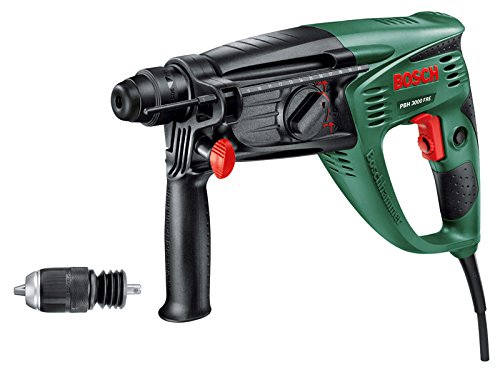 Martelo Perfurador BOSCH PBH 3000 FRE Professional (750 W - 0-4000 ipm) Bosch - Berbequins elétricos portáteis - 750 W, 0-4000 ipm, 2,6 cm concreto, sds plus
