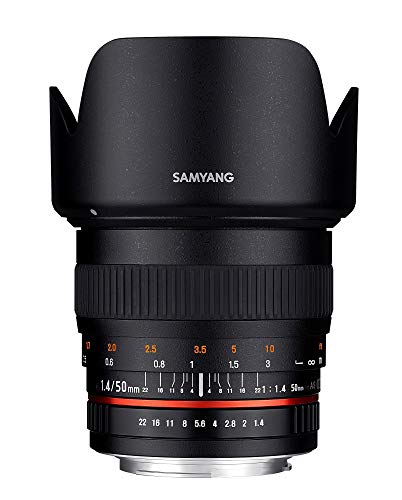 Objetiva SAMYANG 50mm F1.4 AS UMC, Sony E (Encaixe: Sony E - Abertura: f/16 - f/1.4) Samyang - Lentes de câmera - 50mm, f/1.4, samyang, sony e, lentes estândar