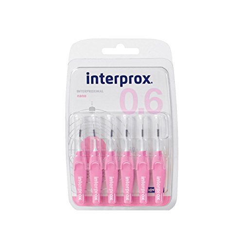 Escova de Dentes INTERPROX Rosa Nano (6 Unidades) Dentaid - Escovas de dentes - interprox, rosa nano, 6 unidades