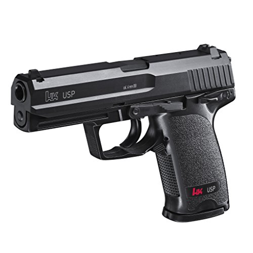 Pistola de Arma de Ação por Carregamento Heckler&Koch Usp Preta 6 Umarex. - Armas de brinquedo e acessórios - pistola, arma, carregamento, heckler&koch, usp, preta