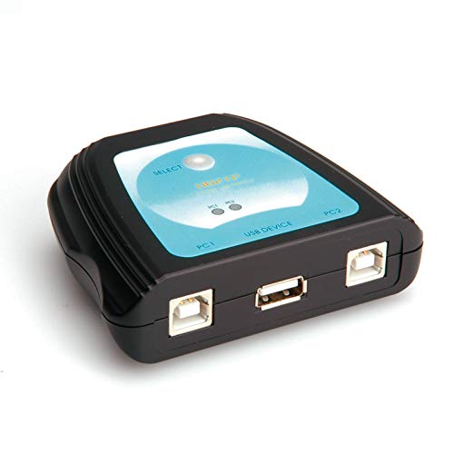 Comutador de impressora ROLINE Manual USB 2.0 Printer Switch, 2 Ports ROLINE - Interruptores elétricos - usb, 2 ports, manual, preto