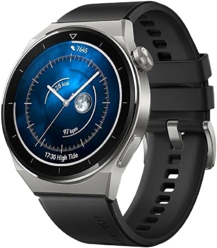 Smartwatch HUAWEI Watch GT3 Pro 46mm (Suporta SpO2 - Preto) HUAWEI - Relógios - 46mm, SpO2, ip68, carga rápida