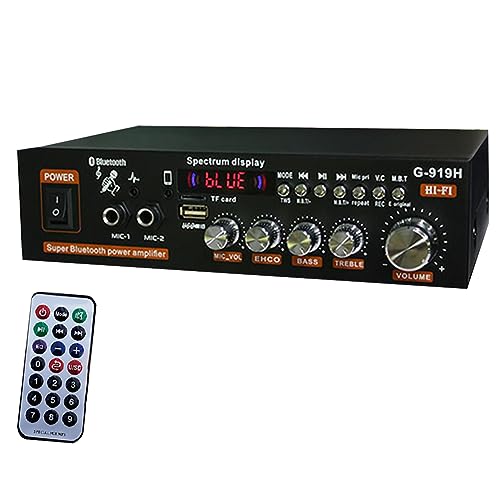Amplificador Watera G919H 1000 W (Sistema Hi-Fi) watera - Áudio - amplificador, watera g919h, 1000W, hi fi, alargador de cabo