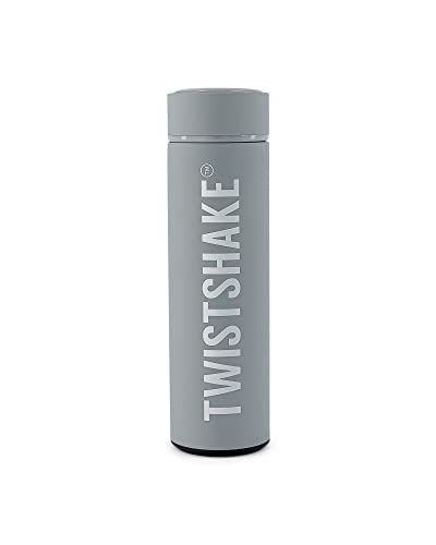 Garrafa Térmica TWISTSHAKE 420 ml (Cinzento) Twistshake - Porta-alimentos e bebidas - garrafa térmica, twistshake, 420 ml, cinzento, termos, bebidas quentes ou frias