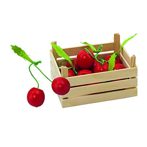 Brinquedo de imitação GOKI Fruit Carrier (3 anos) Goki - Cozinhas de brinquedo e alimentos de brincar - imitação, 3 anos, roda, superfície amovível