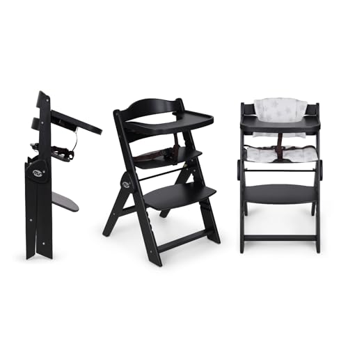 Cadeira de Refeição MS 3D FULL PLEGABLE | Branco Innovaciones MS - Cadeiras altas e assentos elevatórios - plegável, 2 níveis, estável, fácil de limpar