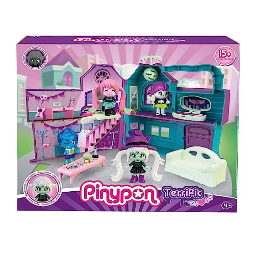 Pinypon Terrific Mansion (Idade Mínima Recomendada: 3 anos) 
Marca:
Pinypon
 - Conjuntos de brinquedos - terrific mansion, idade mínima 3 anos