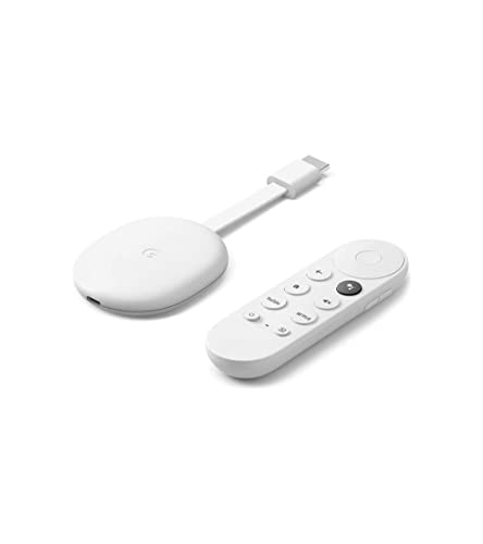 Google Chromecast With Google Tv 4K Ultra Hd Wifi Branco Google - Reprodutores de mídia e streaming doméstico - google tv, 4k ultra hd, wifi, branco