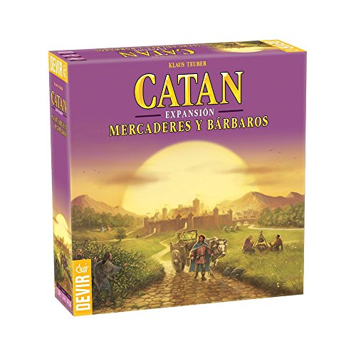 Jogo de Tabuleiro ASMODEE Mercaderes y Barbaros (Idade Mínima Recomendada: 10 anos) Devir - Jogos de tabuleiro - jogos de tabuleiro, 10 anos, expansão, mercaderes y barbaros