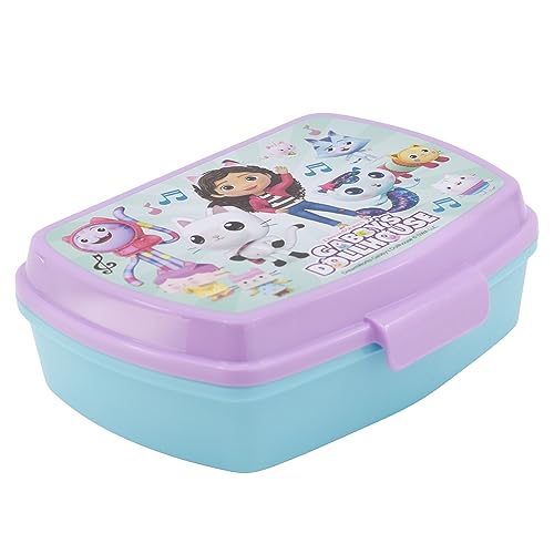 Lancheira SPIN MASTER Gabby's Dollhouse Lunchbox (Idade Mínima Recomendada: 3 anos) Stor - Lancheiras e sacos - lancheira, 3 anos, desenhos coloridos, caixa de madeira