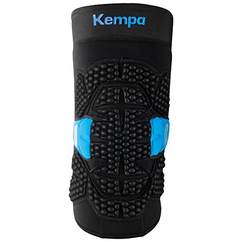 Proteção de Joelho Kempa KGuard Preto e Azul para Handball Kempa - Suportes e talas - joelhos, handball, neopreno, 3D