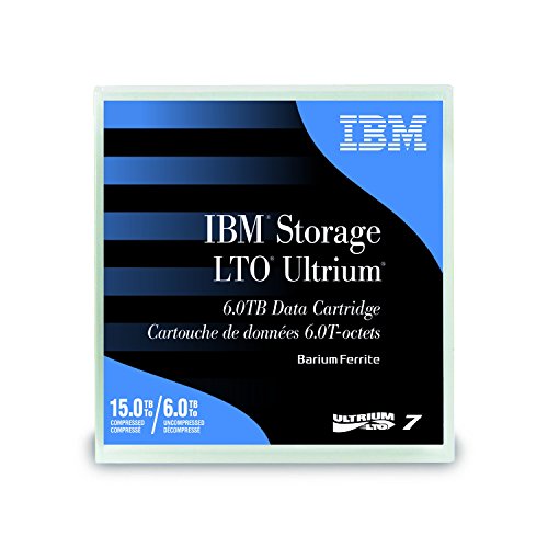 Cassetes virgens LTO Ultrium 7 Data Cartridge IBM - Cartuchos de toner e jato de tinta - cassete virgem, lto ultrium 7, 6000 gb, 7200 gb