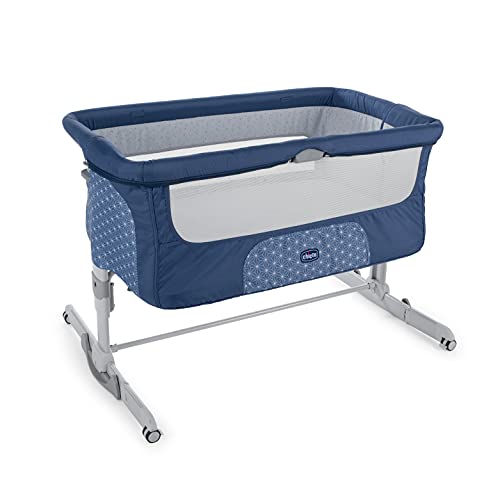 Berço de Viagem CHICCO Next2Me Dream Navy Chicco - Móveis para bebês e crianças pequenas - berço de viagem, chicco next2me dream navy, bebés 0-6 meses, ajustável em altura, pés dobráveis, rodas com freio, lavável