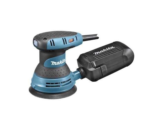 Lixadora Orbital MAKITA BO5031K (300W - 20000 rpm) Makita - Ferramentas elétricas multifuncionais - 300 W, 20000 rpm, 12000 OPM, diâmetro 125 mm