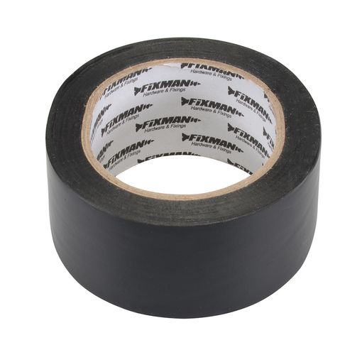 Fita de Isolação FIXMAN 192221 (Preto) FIXMAN - Fita adesiva de ferragens - preto, 33m, fireproofing, resistente à humidade