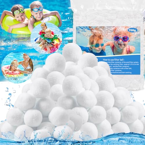 Bola de Filtragem ENCOUN (700 g - Branco) ENCOUN - Móveis de exterior - bola filtragem, encoun, 700g, branco