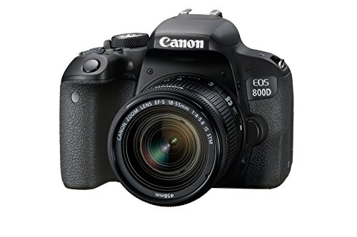 Kit Máquina Fotográfica Reflex CANON 800D + EF-S18-55 F4-5.6IS STM Canon - Câmeras - kit, reflex, canon 800d, ef-s18-55 f4-5.6is stm