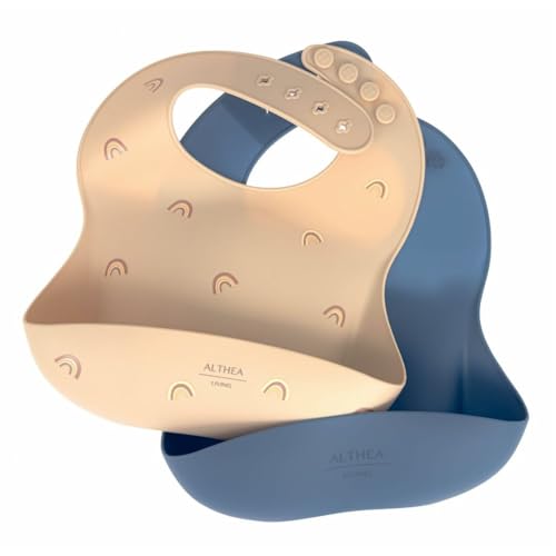 Althea Living Conjunto de 2 Fraldas Impermeáveis para Bebé Althea Living - Amamentação e alimentação - fraldas impermeáveis, silicone organico, bebé, introdução alimentos