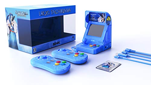 Consola Portátil NEOGEO Mini Samurai Shodown Limited Edition Bundle - Ukyo Tachibana (Multicor) JUST FOR GAMES - Áudio - consola portátil, neogeo mini, samurai shodown, limited edition, bundle, ukyo tachibana