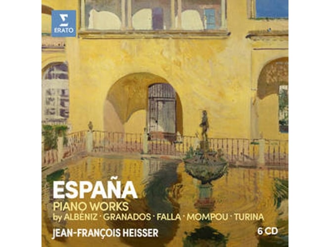 CD Spain - Piano Works By Albeniz/Falla/Granads/Mompou/Turina WARNER CLASSICS,SPAGNA, - Música e gravações de som - cd, espanha, piano works, albeniz, falla, granados, mompou, turina